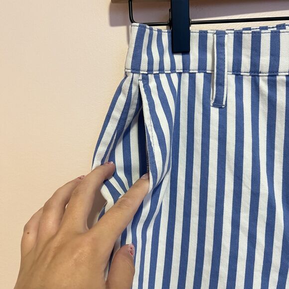 NWT J.Crew Slim Demi-Boot Chino Pant in Stripe Style# BR186 Women's Size 26 - Picture 12 of 14